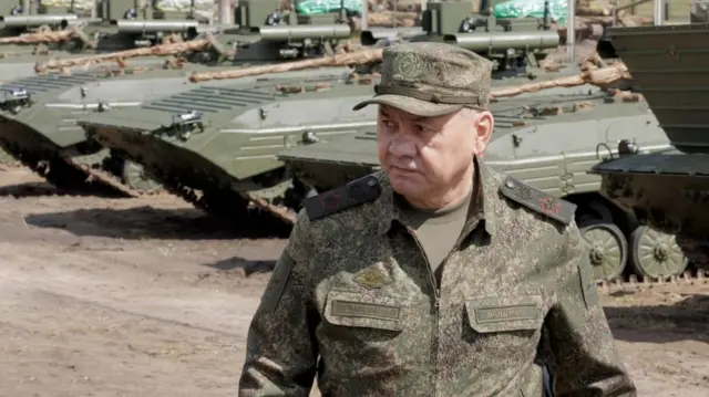 Russian Defence Minister Sergei Shoigu