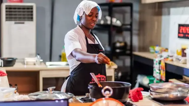 Chef in a restaurant