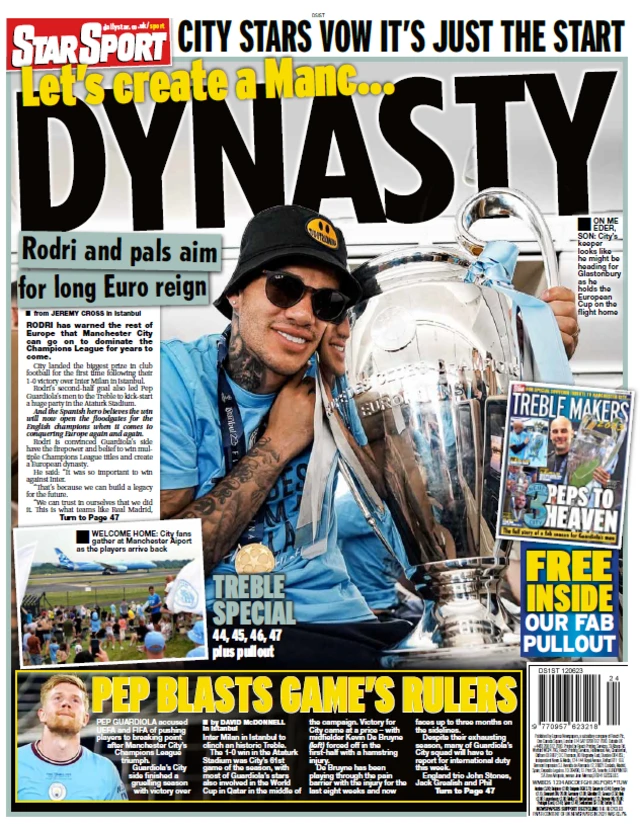 Star back page