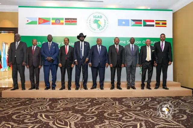 Igad leaders summit in Eritrea