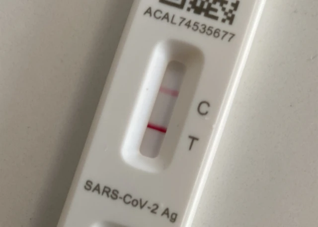 Jim's positive Covid 19 test