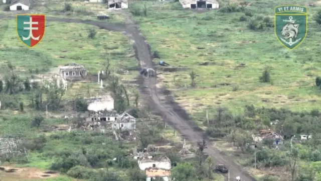 The village of Makarivka in Donetsk Oblast