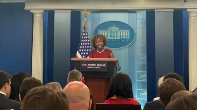 White House Press Secretary Karine Jean-Pierre