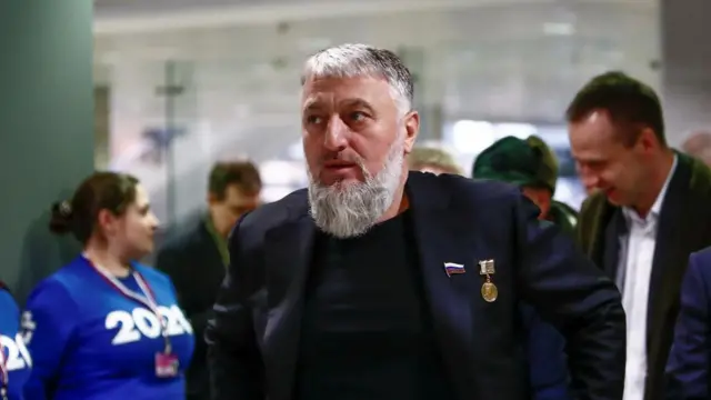 Chechen commander Adam Delimkhanov