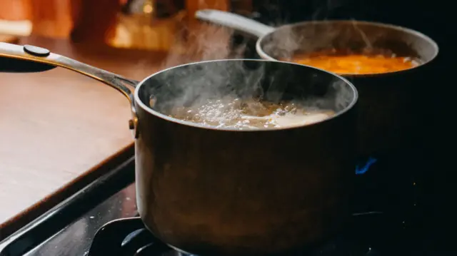 Generic photo of food on the stove