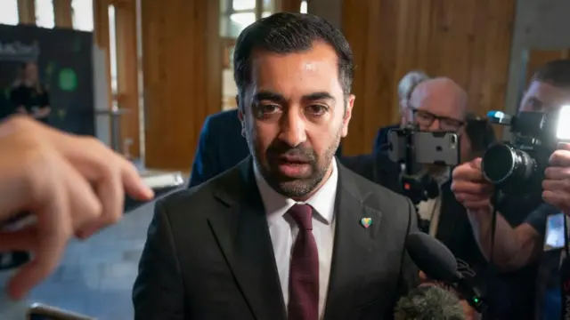 First Minister of Scotland Humza Yousaf