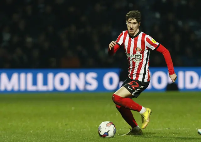 Trai Hume in action for Sunderland