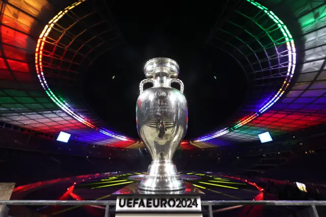 The Euro 2024 trophy