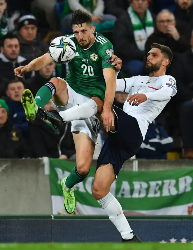 Craig Cathcart misses out on tonigh's international in Copenhagen