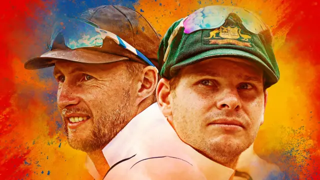 Joe Root and Steve Smith graphic