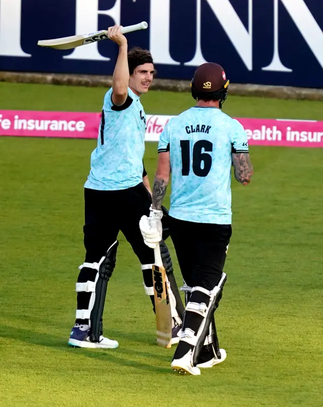 Surrey all-rounder Sean Abbott