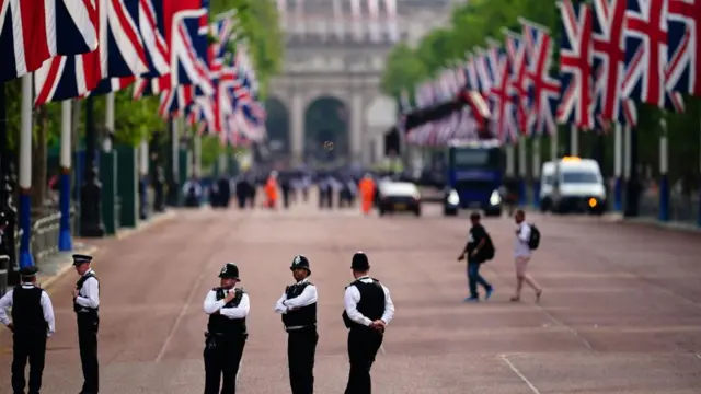 Police on The Mall