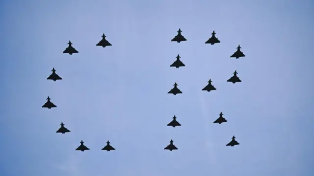 CR in plane formation