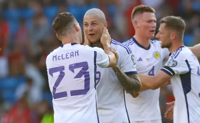 FT: Norway 1-2 Scotland