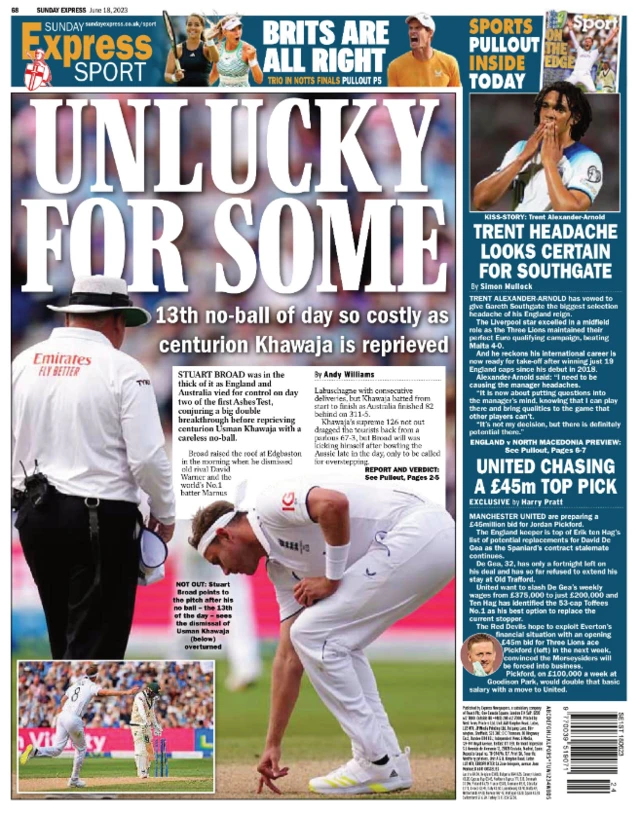 Express back page