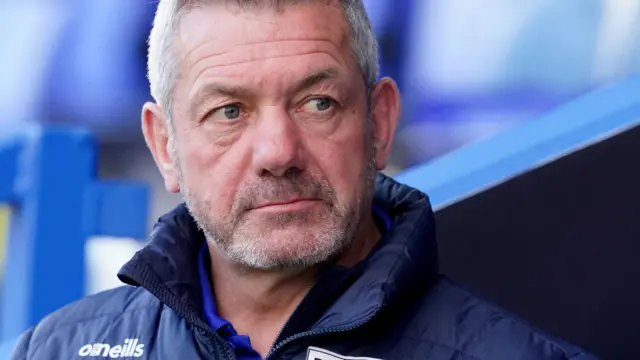 Warrington head coach Daryl Powell looks on from the sideline