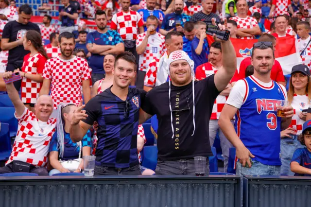 Croatia fans