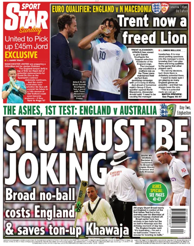 Star back page