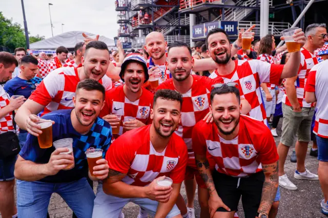 Croatia fans