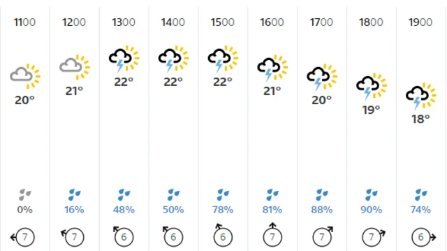 Edgbaston weather
