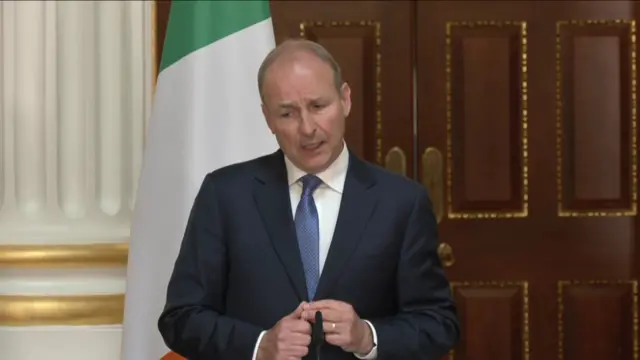 Tánaiste (Ireland's deputy prime minister) Micheál Martin.