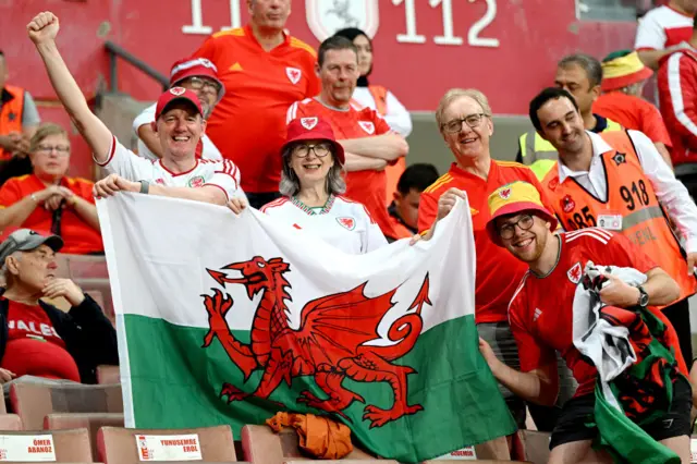 Wales fans