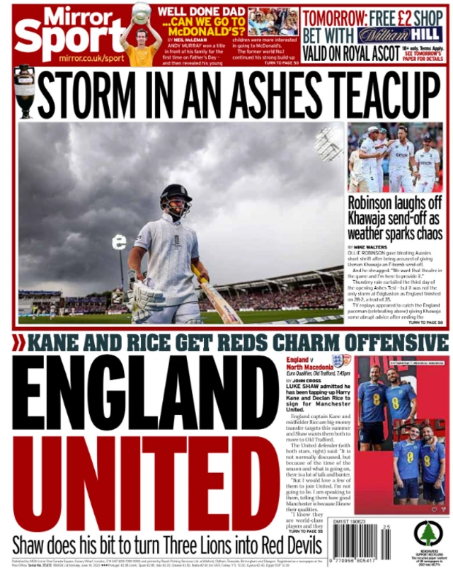 Mirror back page