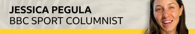 Jessica Pegula BBC Sport Columnist graphic