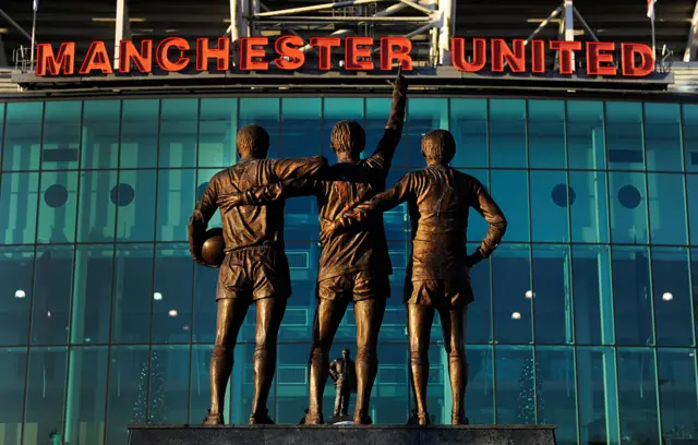 Manchester United statues