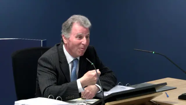 Oliver Letwin at the Covid Inquiry