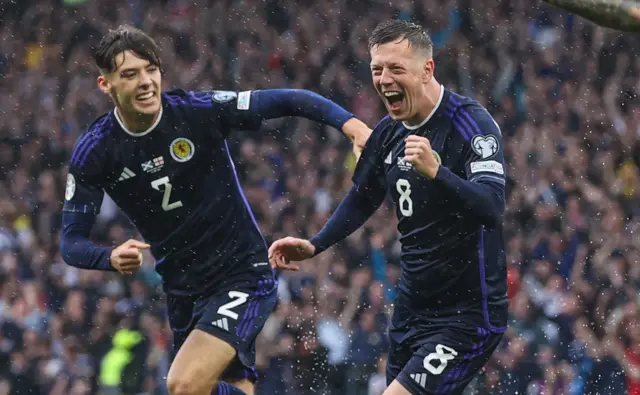 Callum McGregor struck early for Scotland