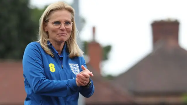 England women's head coach Sarina Wiegman