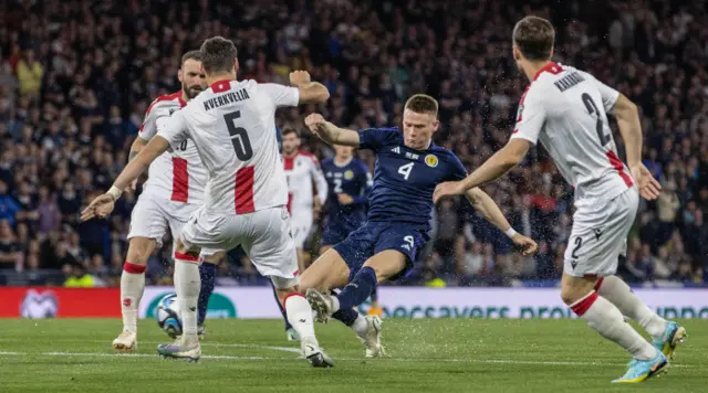 Scott McTominay makes it 2-0 to Scotland