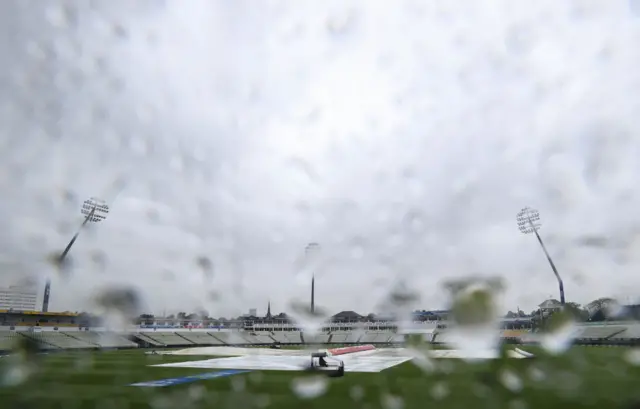 Rain at Edgbaston