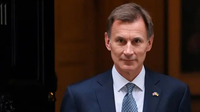 Chancellor Jeremy Hunt