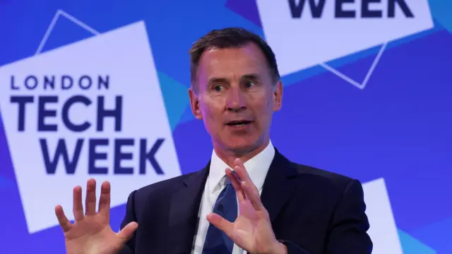 Chancellor Jeremy Hunt