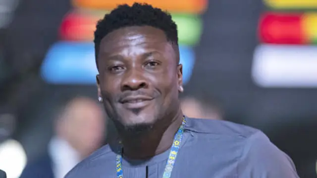 Asamoah Gyan in Kigali, Rwanda - March 2023