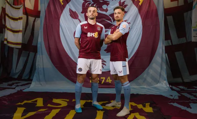 Aston Villa's new home kit