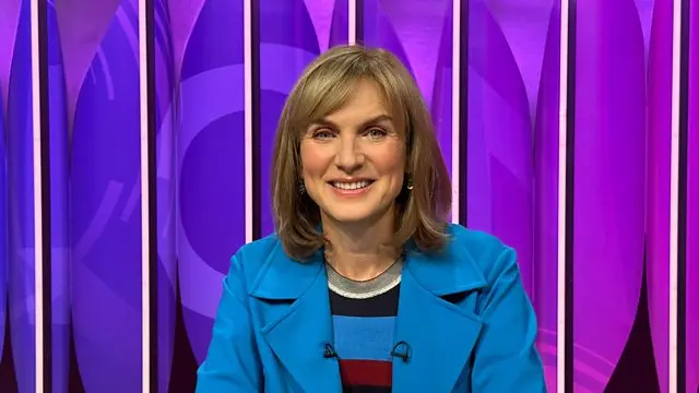 Fiona Bruce will present tonight's programme