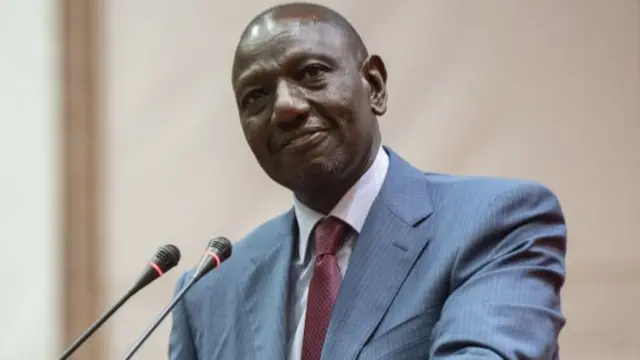 President of Kenya William Ruto pictured in May 2023