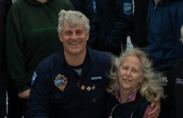 Wendy Rush (Right) has participated in three expeditions to the Titanic wreckage