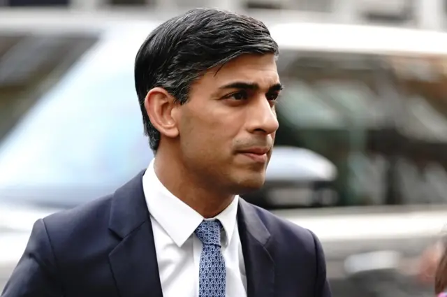 UK prime minister Rishi Sunak