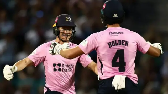 Middlesex beat Surrey