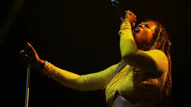 Kelis performed on the West Holts Stage