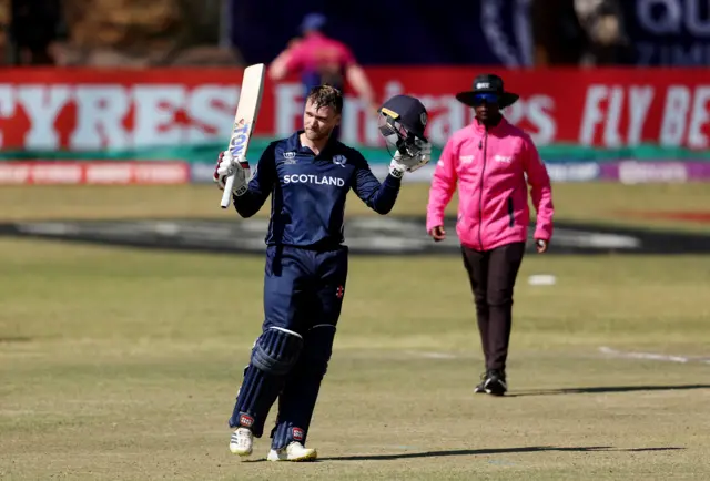 Scotland skipper Richie Berrington