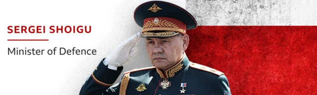 Russian Minister of Defence Sergei Shoigu