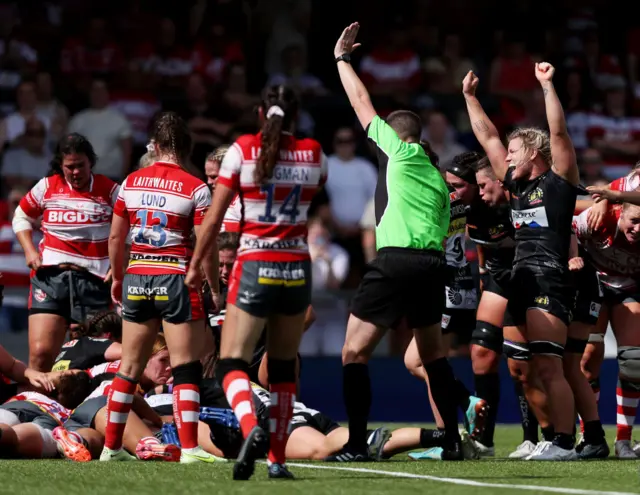 Exeter Chiefs celebrate