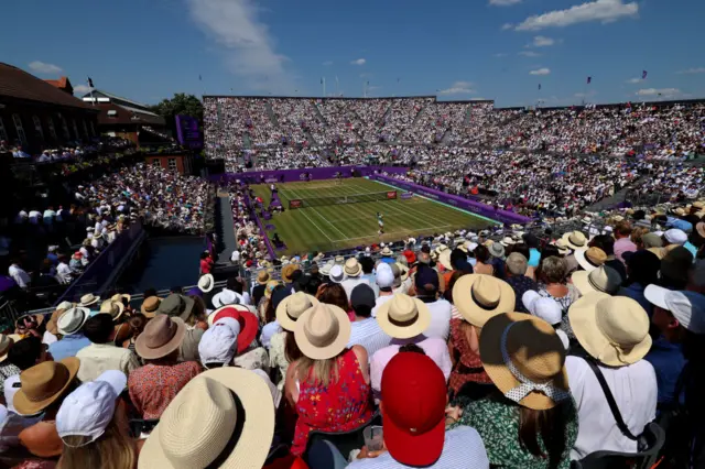 Queen's Club general view from the stands