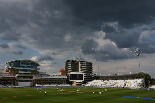 A general view of Trent Bridge