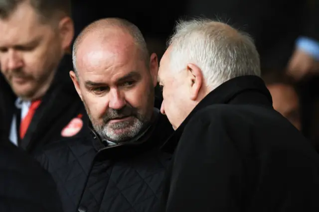 Steve Clarke and Craig Brown